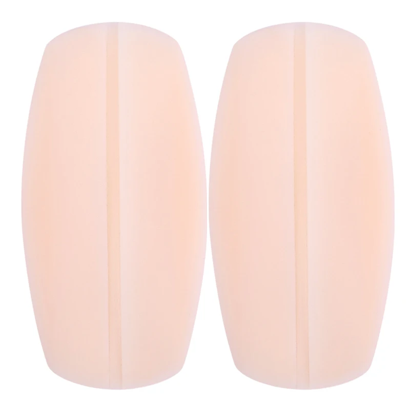 2/6 stücke Silikon nicht Unterhose Schulter Gurt Pads Weibliche Weiche Bh-träger Kissen Halfter Linderung Schmerzen Bh Schulter Pads für Frau: XS / Blau