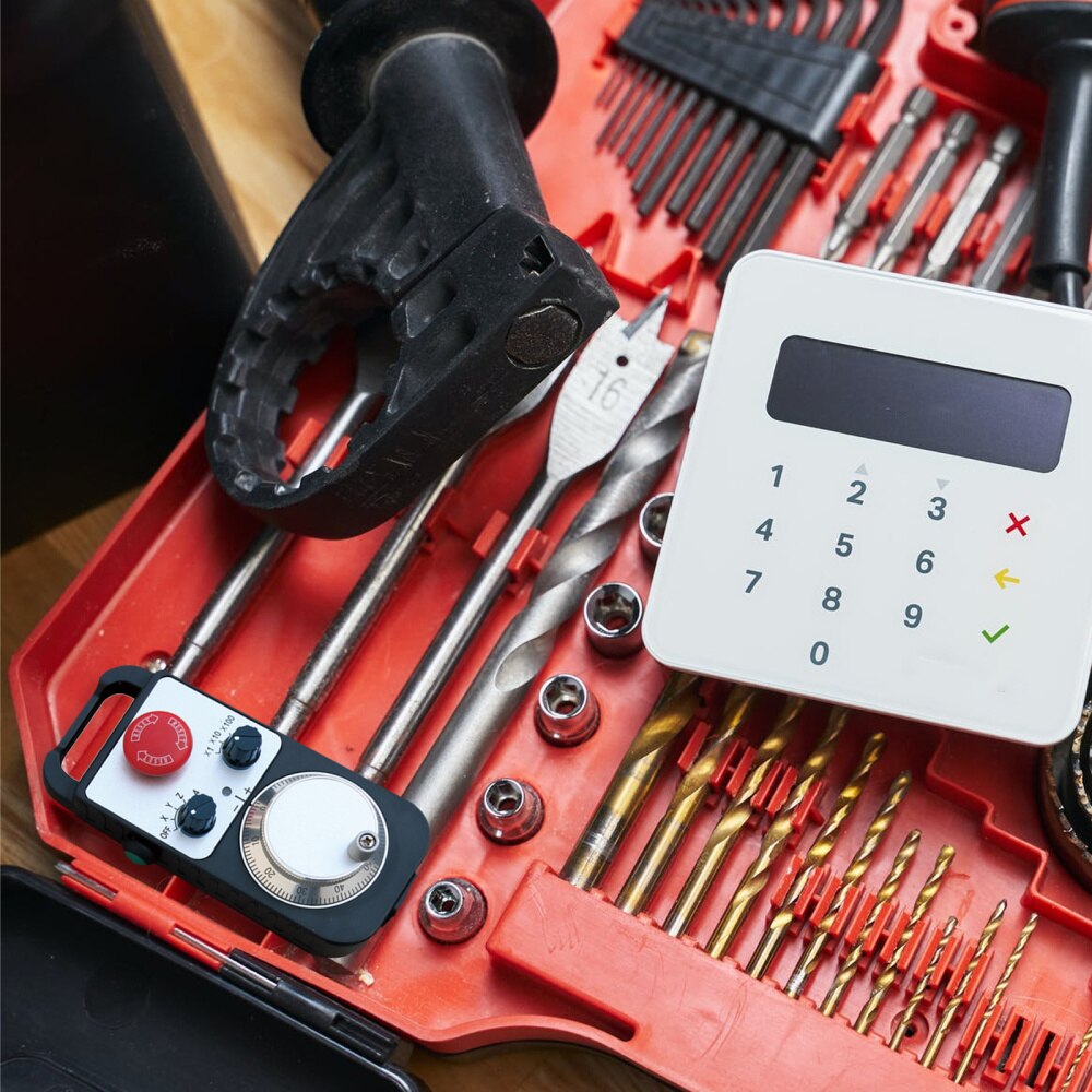 6 Terminal Electronic Hand Wheel Manual Pulse Encoder for CNC System Equipment