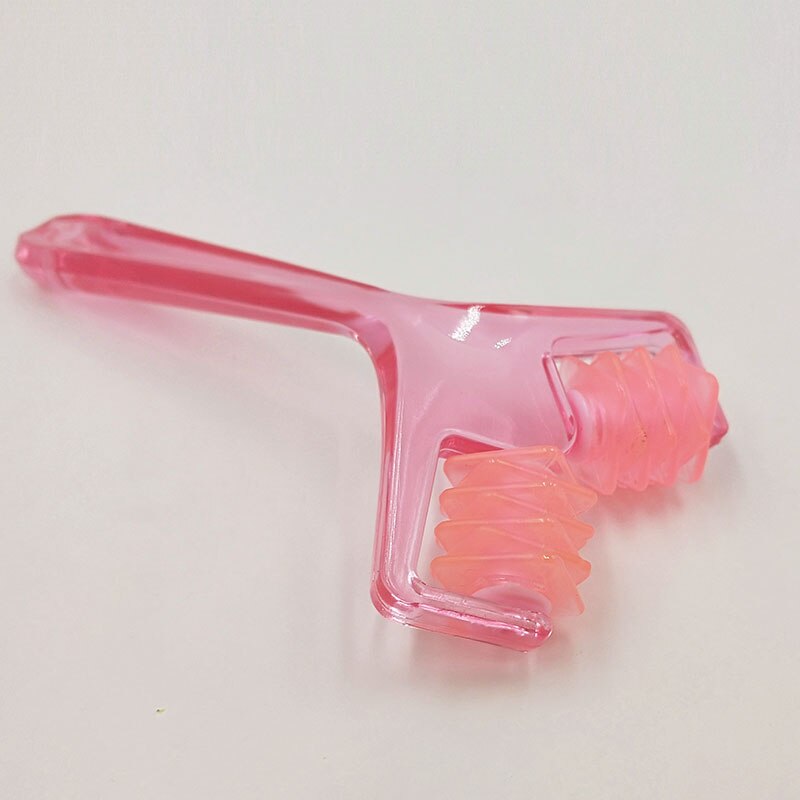 Slimming Chin Massage/Irregular feather wheel chin massage wheel/ Face Vibration Facial Beauty Roller /Massager Stick