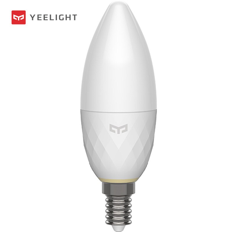 D'origine Xiaomi Mijia Yeelight Bluetooth maille Version ampoule intelligente Downlight spot E27 E14 travail avec passerelle APP contrôle: E14 Bulb