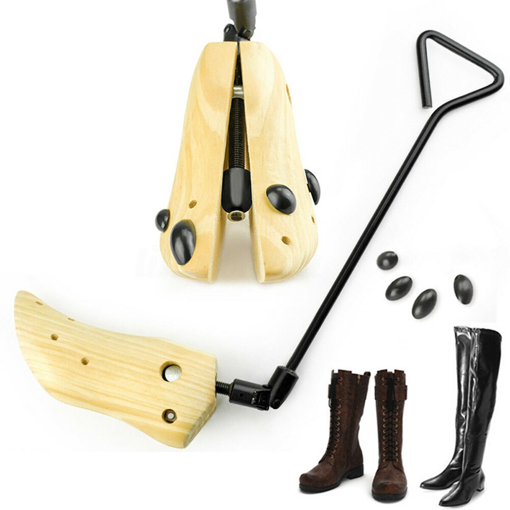 Professionele Laarzen Expander Houder Schoen Brancard Universele Ondersteuning Houten Buigen Crack Keeper Verstelbare Lengte Vulstoffen