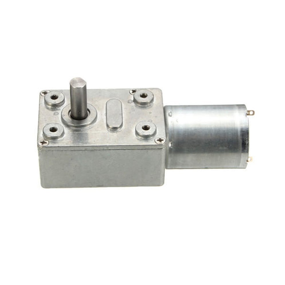 Mw370 cc 12v 30rpm Reversible de alto par Turbo tornillo reductor CC
