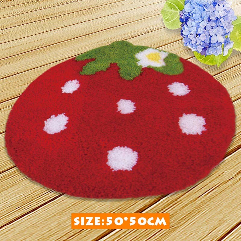 Chats mignons kits de point de croix loquet crochet tapis kits broderie escalier tapis tapis point fils tapis broderie fil pour tricoter: AZD040