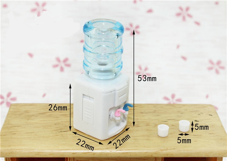 1:12 Schaal Drinken fonteinen Poppenhuis Miniatuur Speelgoed Pop Voedsel Keuken woonkamer Accessoires