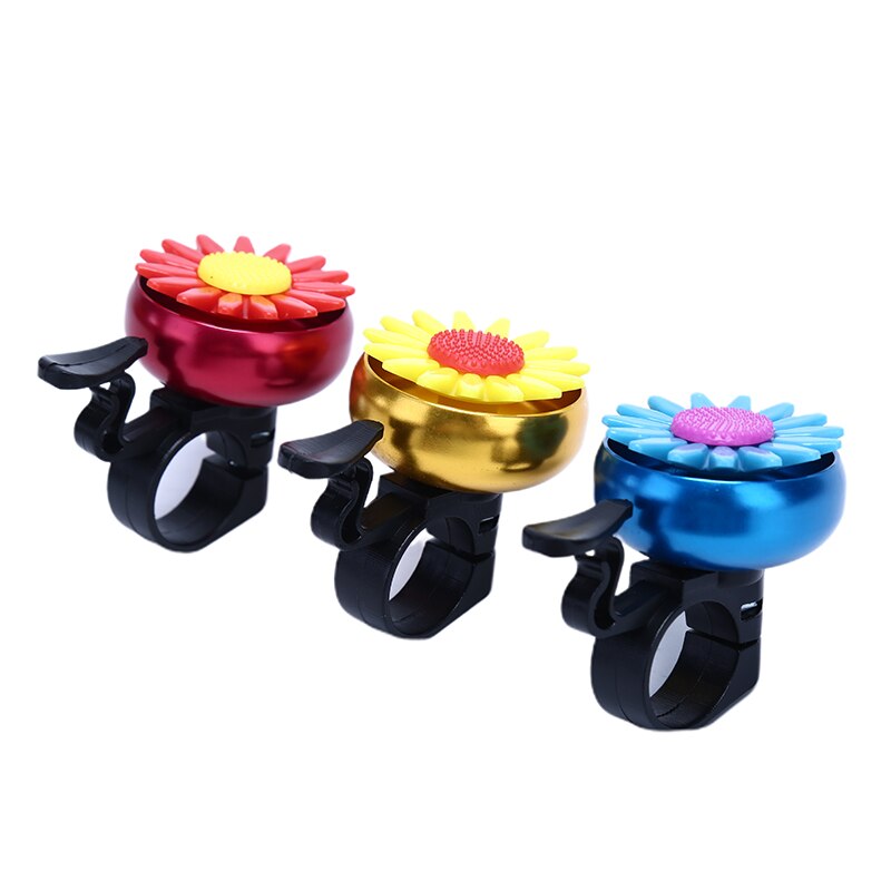 1 Pcs Funny Fietsbel Bike Bell Hoorns Fiets Daisy Bloem Kinderen Meisjes Fietsen Ring Alarm Voor Stuur Multi-kleur