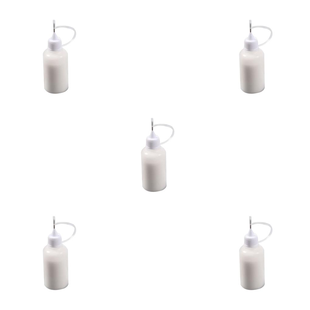 30 ml leere Kleberflasche mit Nadel, Präzisionsspitzen-Applikatorflasche für Papierquilling, DIY-Handwerk