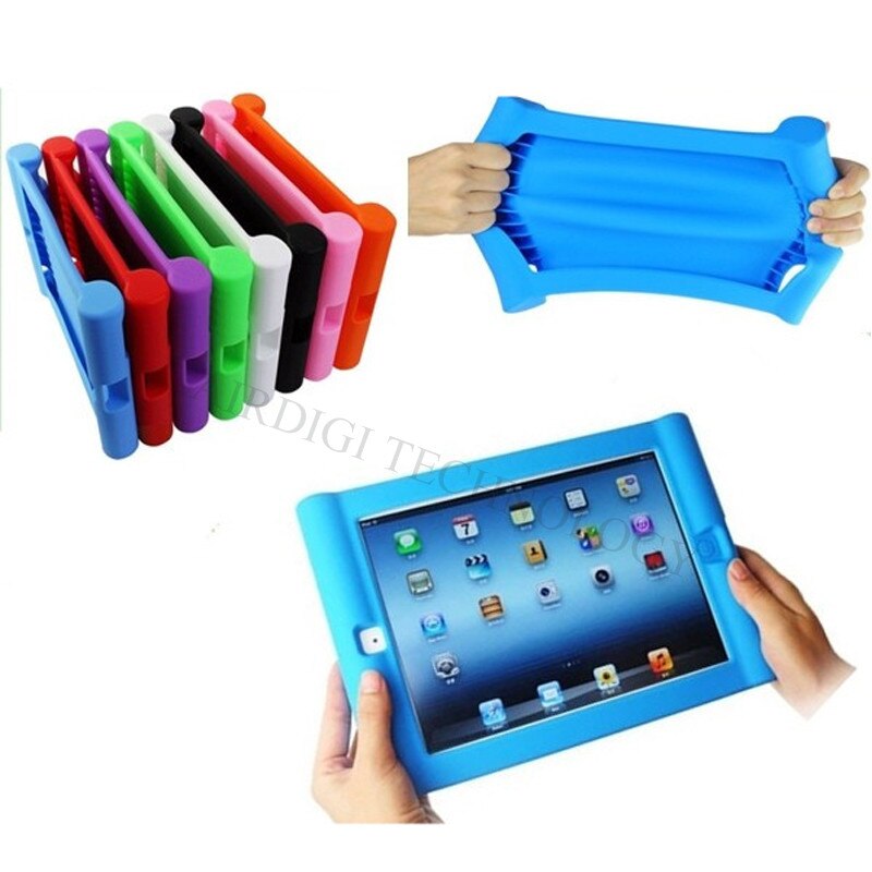 Shockproof Protective Case for Apple iPad 2/3/4 Silicone Proof Case Cover for Home Children Kids with