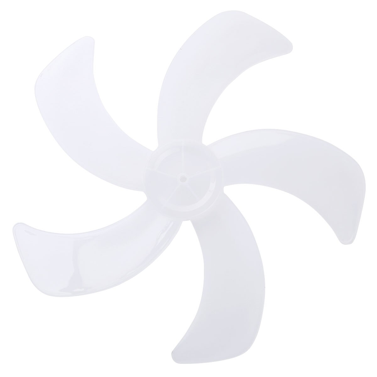 Household Ventilation Impeller Durable Plastic Fan Blade Low Noise Lightweight General 5-Leave Blades for Standing Table Fanners