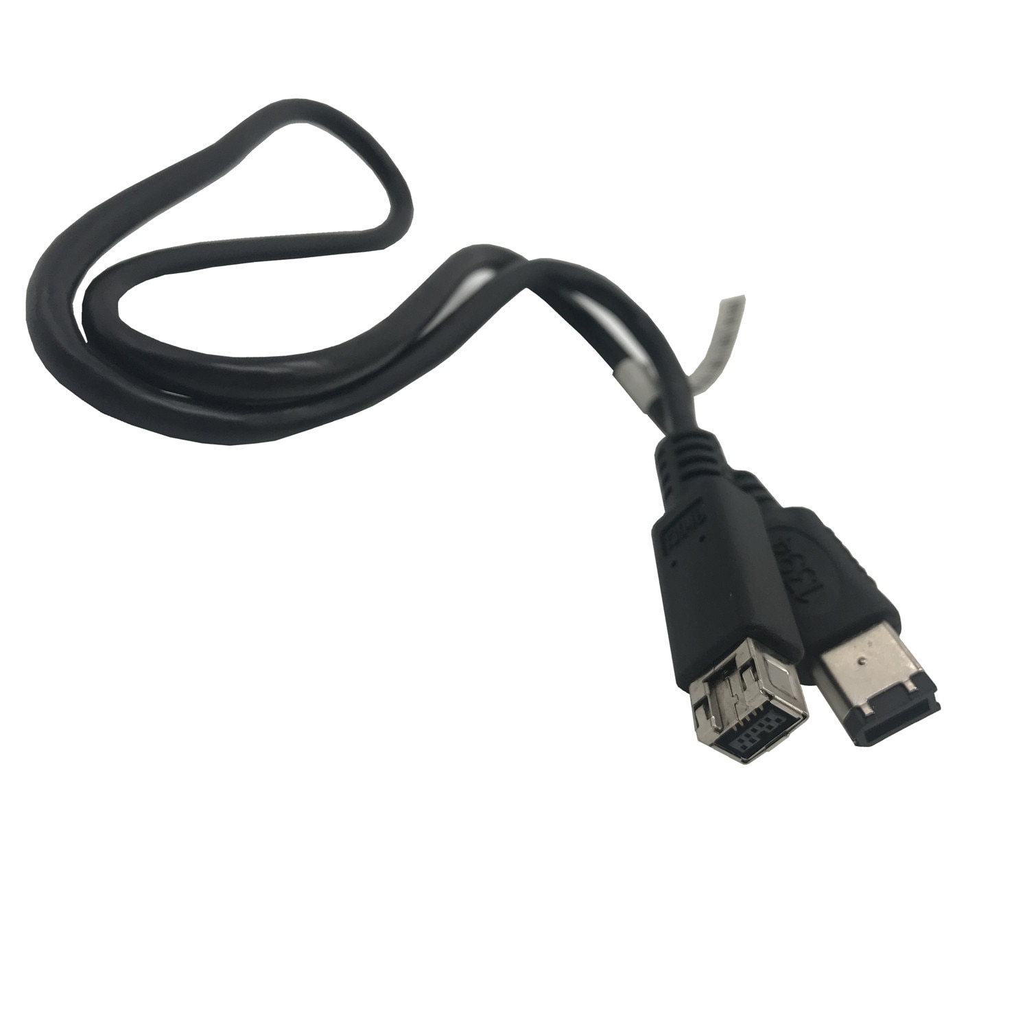 Firewire 9 pin  to 6 pin firewire 800 to firewire 400 9 pin  / 6 pin ieee 1394b kaapeli musta väri 0.6m