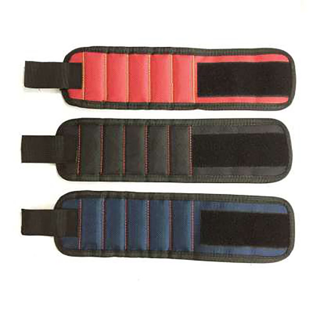 Powerful Magnetic Wristband Bakelite Multi-function Tool Storage Bag Magnet Picker Adsorption Screw Portable Magnetic Wristband
