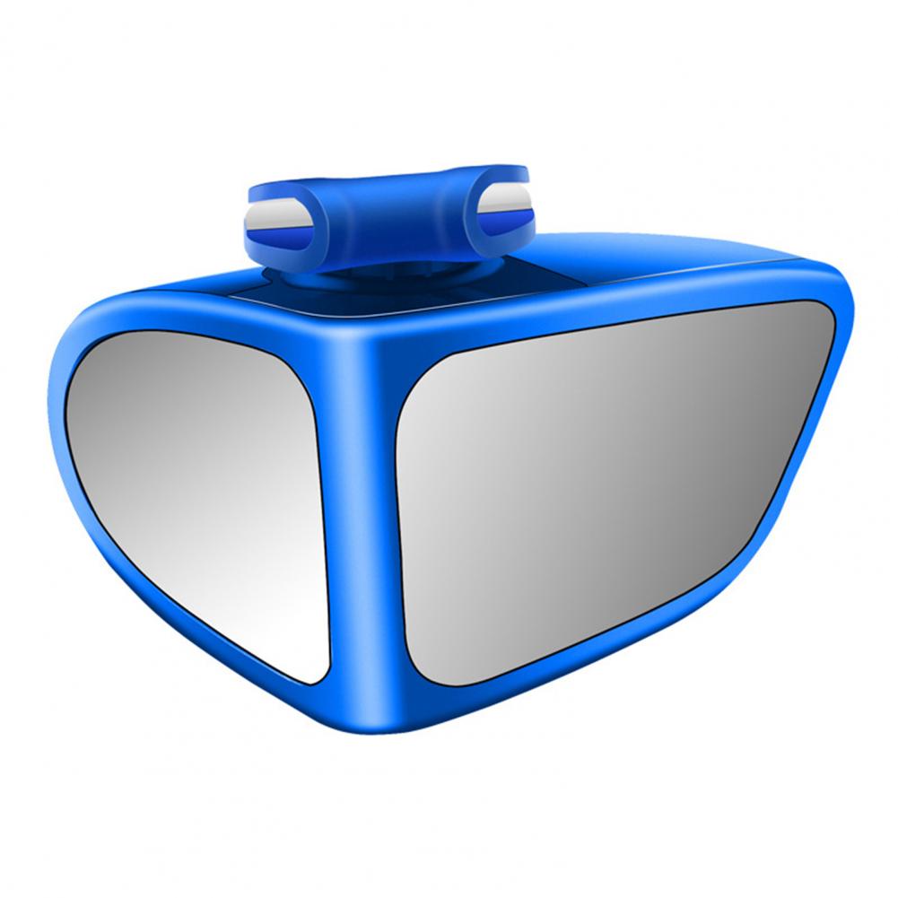 Espejo de punto ciego para coche, cristal transparente de doble cara 360 ° Espejo retrovisor izquierdo y derecho gran angular giratorio, espejo de asistencia de marcha atrás