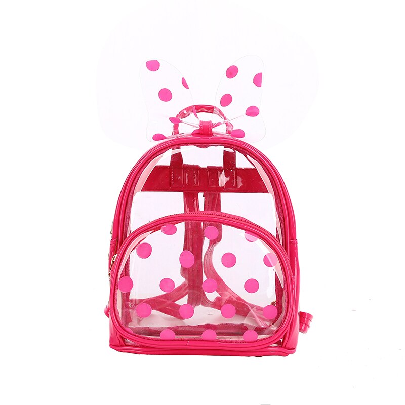 Brand Kids Baby Girls Everyday Mini Backpack Cute Toddler Infant Clear Transparent Kindergarten Book School Daypack Bag