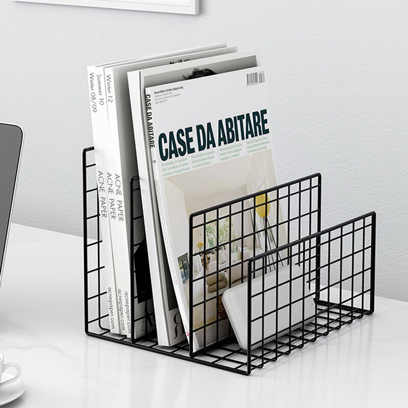 Iron Home Office Storage Supplies органайзер для косметии Metal Almacenamiento Oficina y Hogar 1 To 9 Grid Storage Box: Black C 24X16X18CM