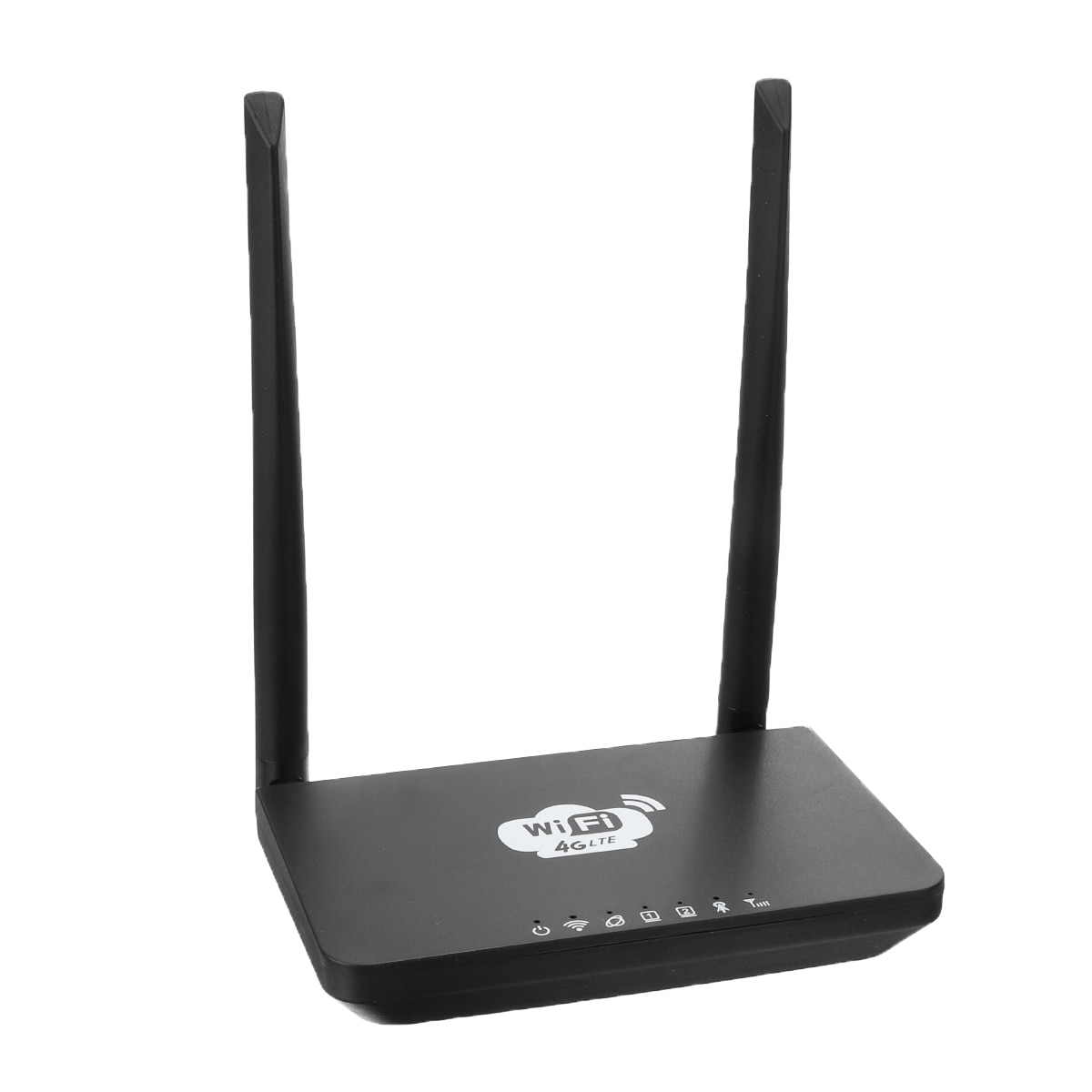1PC 4G LTE Wireless Router 300Mbps Home Mobile WiFi Hotspot with/ SIM Card Slot Signal Amplifier With EU Power Adapter