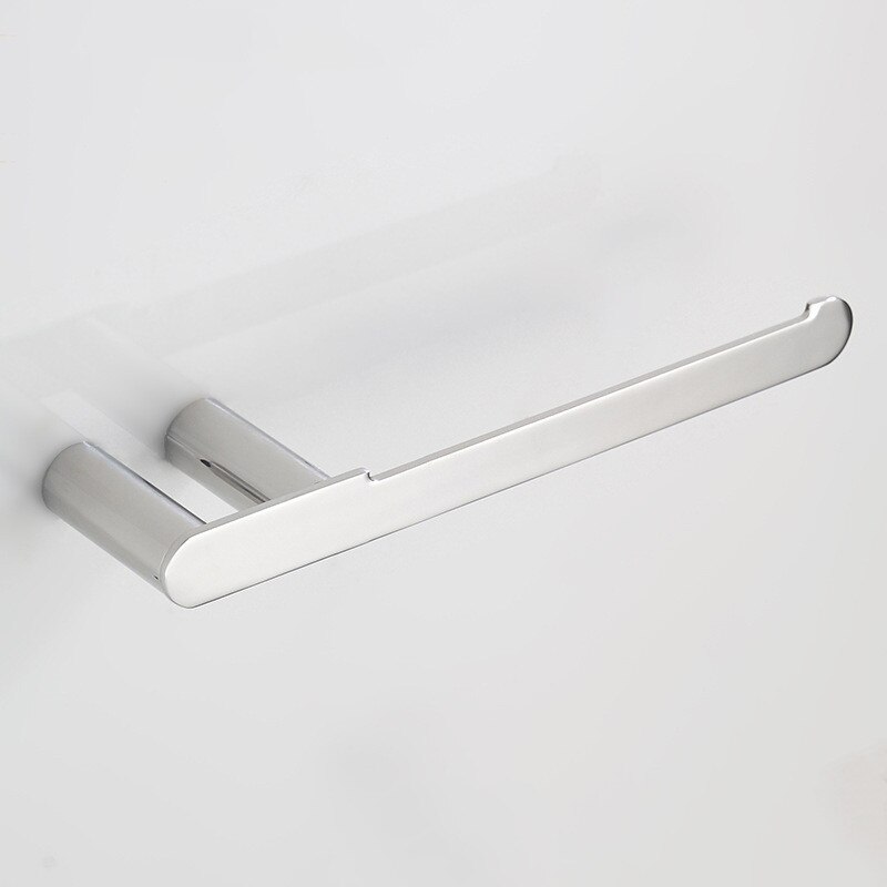 LIUYUE wieszak na ręczniki chrom/matowy nikiel ze stali nierdzewnej naścienny ręcznik łazienkowy wieszak na ręczniki akcesoria łazienkowe: chrom