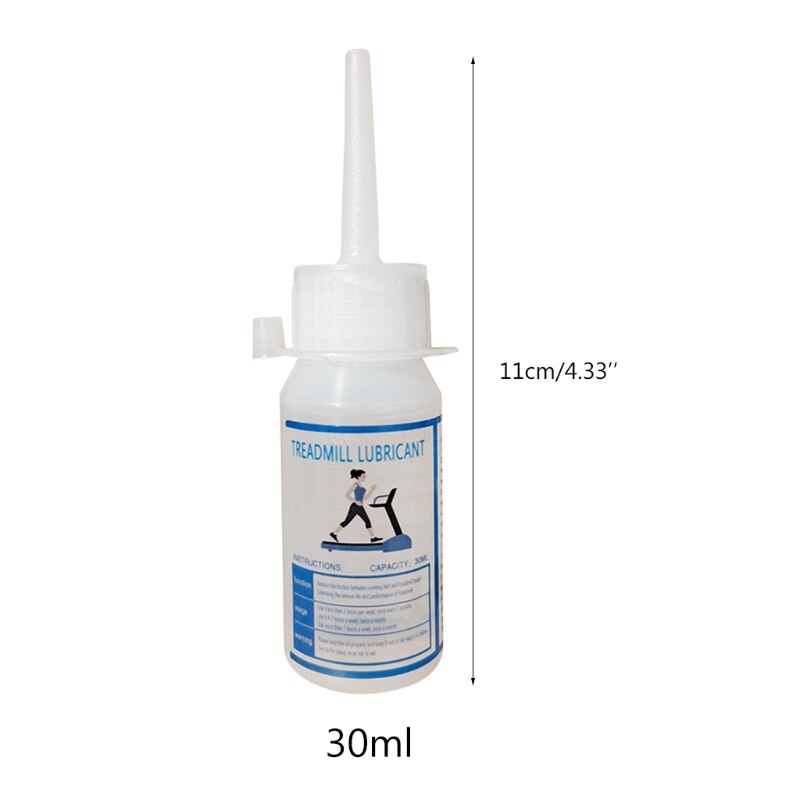 Running Machine Lubricant Gym Treadmill Maintenance Silicone Oil 30ml Portable Maintenance Tool Gym Equipment for Sports