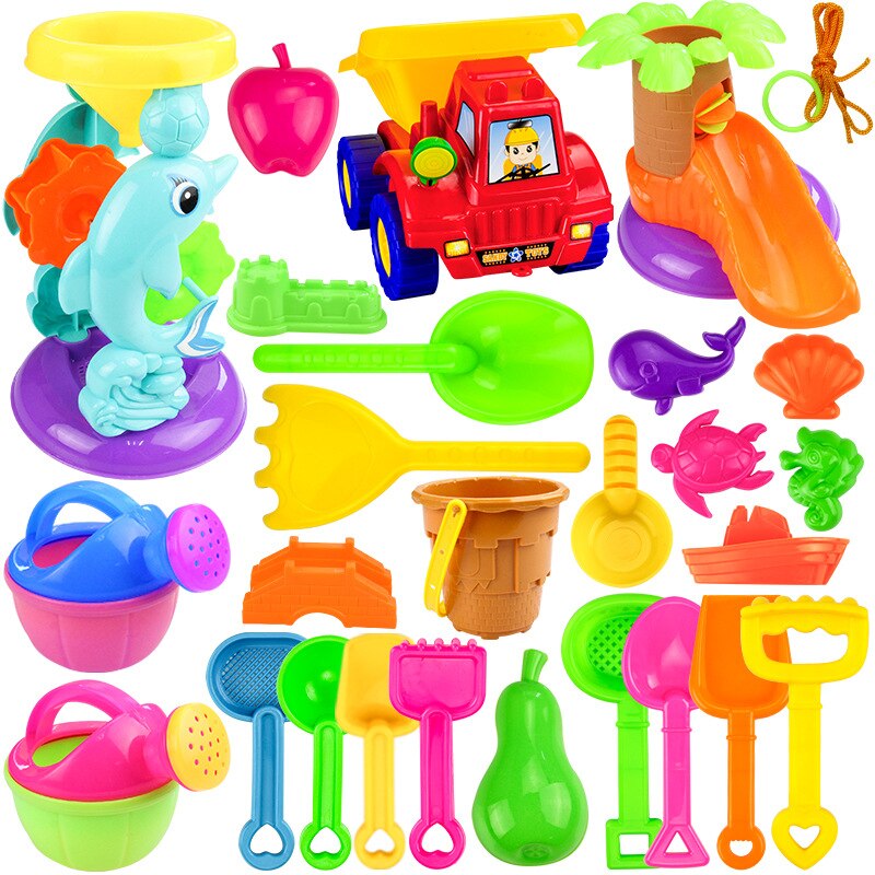 Strand Speelgoed Voor Kinderen 9 Pcs Zand Speelgoed Spel Strand Kinderen Zandbak Set Kit Zomer Speelgoed Voor Strand Spelen Zand water Spel Baby Speelgoed