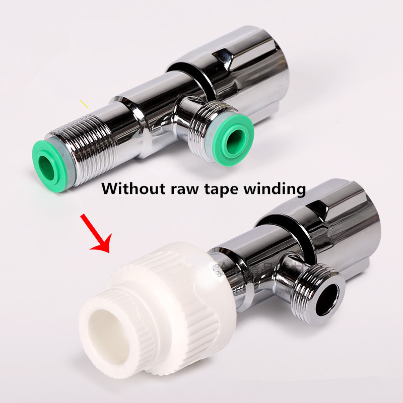 20 stks/partij Waterdichte afdichting tape, kraan afdichtring, hoekstopkraan innerlijke draad inpluggen waterdichte mat