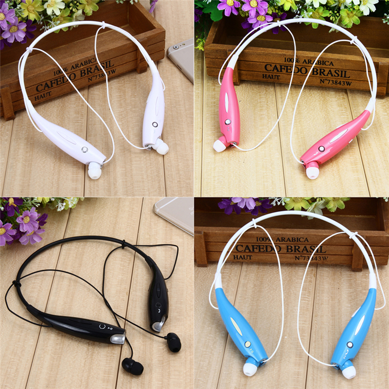 Neckband Stereo HBS730 Sports Bluetooth Earbuds Wireless Earphone Handsfree Headphone HD Call Waterproof With Mic For LG Samsung