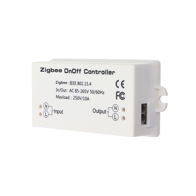 Tuya Zigbee Smart On/Off Controller One-way Dual Control Smart Switch APP Remote Control Smart Light Switch Module HUE: Default Title
