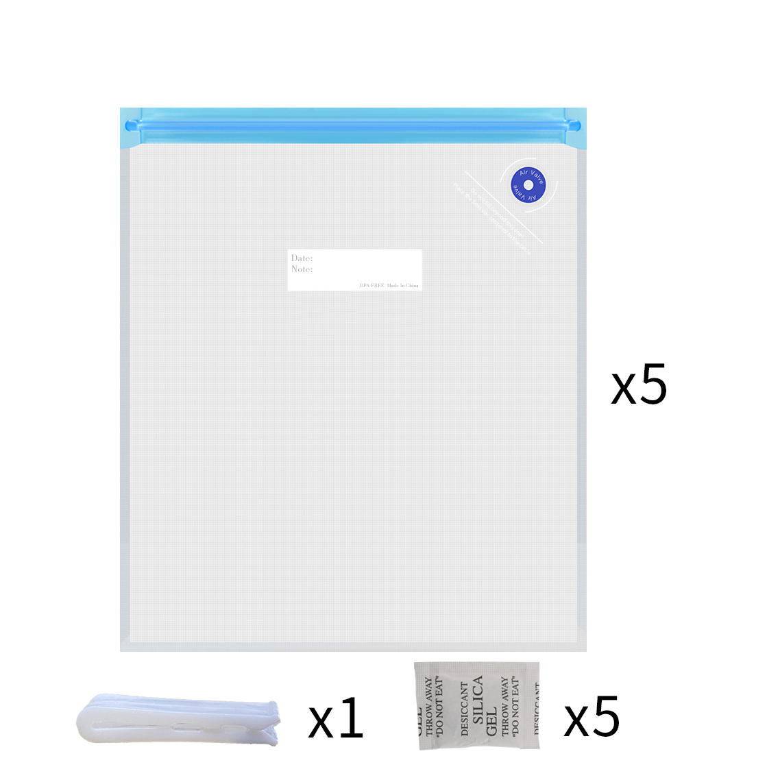 Filament Lagerung Vakuum Abdichtung Taschen Filament Verwahrung Feuchtigkeit Beständig Für 3D Drucken PLA ABS TPU PETG Halten Filament Trocken: Grau