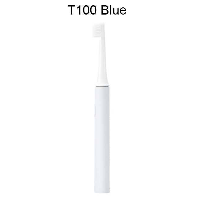 Mijia Ultrasonic Sonic Automatic Toothbrush T100 USB Rechargeable IPX7 Waterproof Electric Toothbrush: Blue