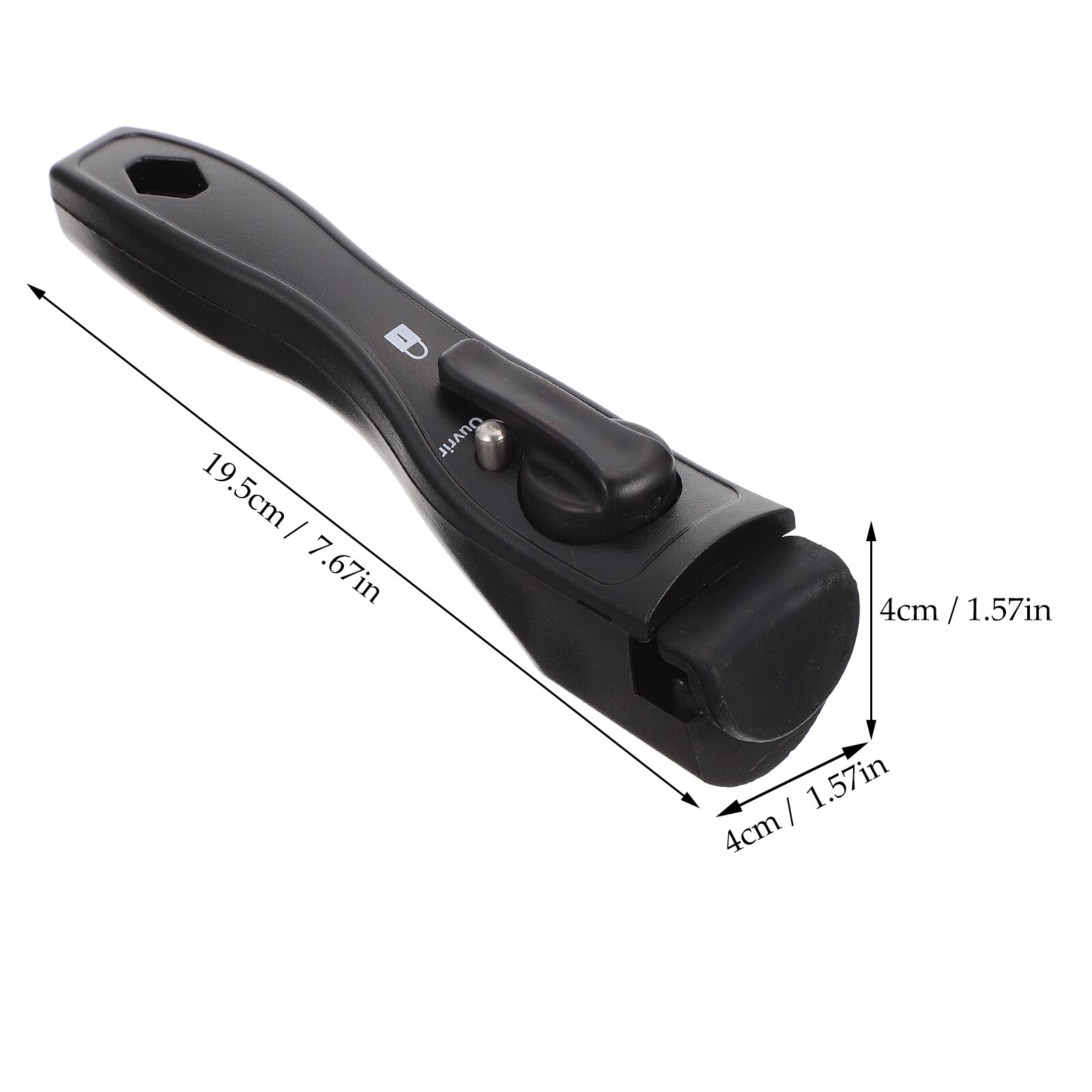1Pc Zwart Universele Koekenpan Handvat Hittebestendig Bakeliet Grip Pan Handvat Accessoires Verwisselbare Handgreep Pan Keuken Gereedschap