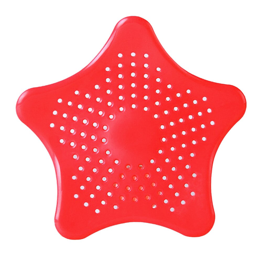 filtre à cheveux pour salle de bain, attrape-cheveux, bouchon de bain, filtre d'évier, douche, accessoires pour la maison: Pink 