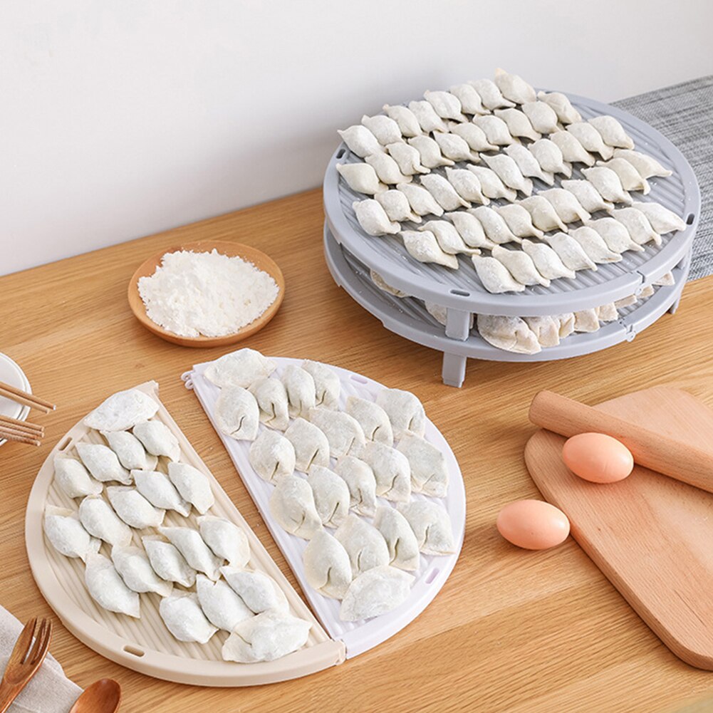 Anti-collage pliable pâtes monocouche couverture boulettes plateau de tampon outil de cuisine boulette napperon couverture rideau boulettes plateau