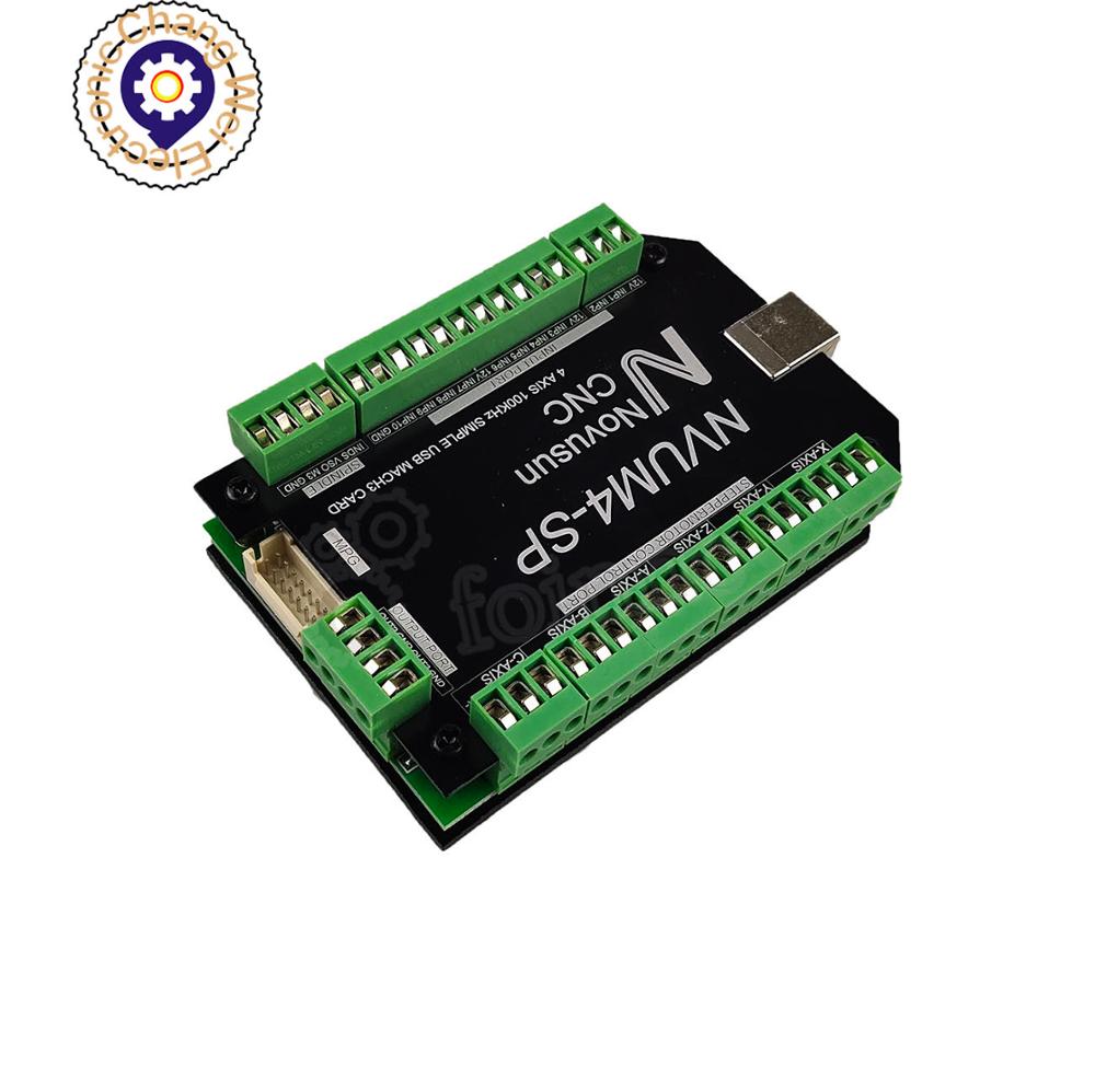 Mach3 usb-schnittstelle NVUM-SP cnc Bewegung Regler nvcm 3 achsen 4 achsen 5 achsen 6 achsen cnc Bewegung Kontrolle karte metall fallen nicht