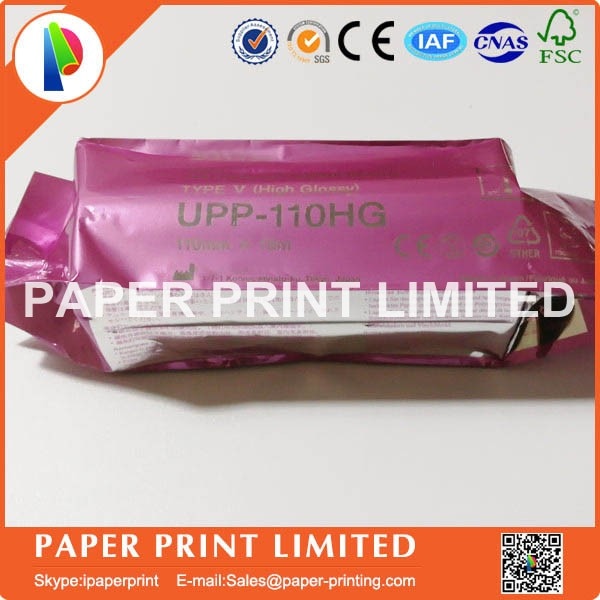 1 Roll UPP-110HG UPP110HG Compatibel Echografie Papier 110Mm * 18M