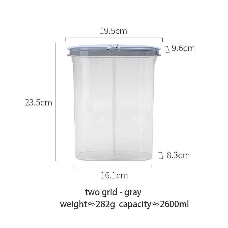 Banborba Recipiente Hermético De Acero Inoxidable, Cubo De Almacenamiento Con Tapa Hermética Y Asas, Aceite De Arroz, Harina De Frijoles, Leche, Azúcar, Galletas, Cereales, Contenedor De