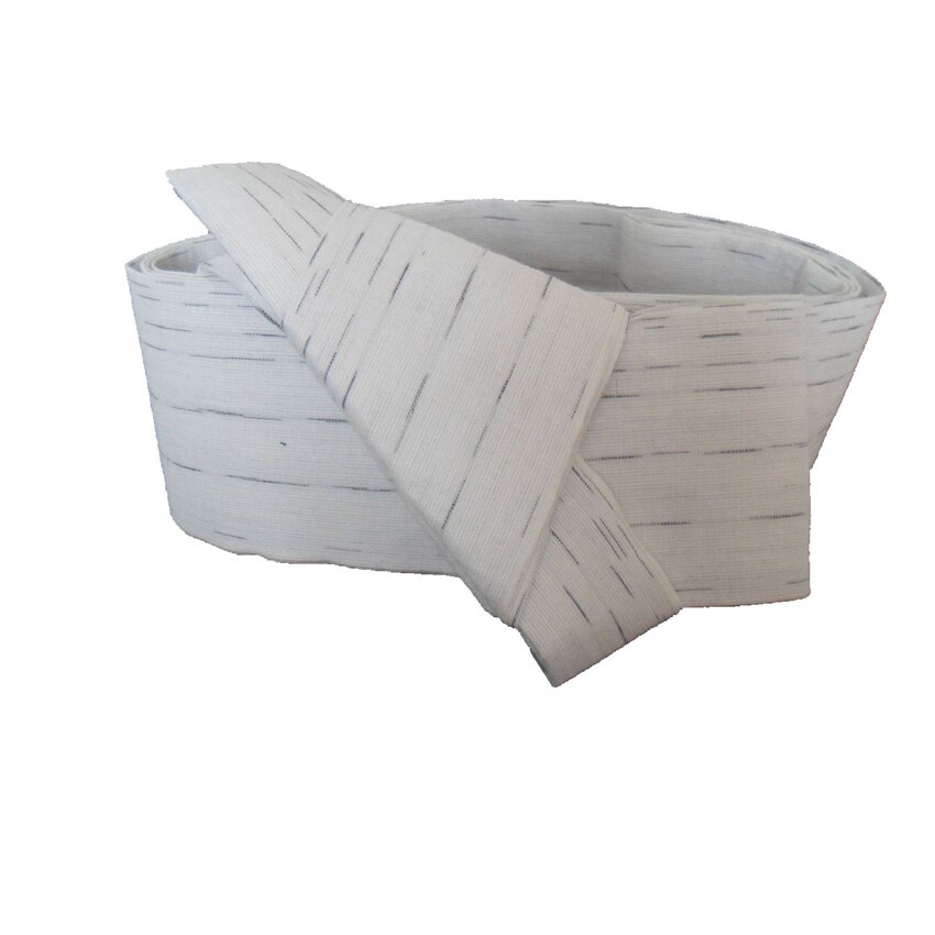 Traditionella japanska dräkter kimono yukata bältestillbehör bred randig obi kardborrefäste retro bälte bastu spakläder