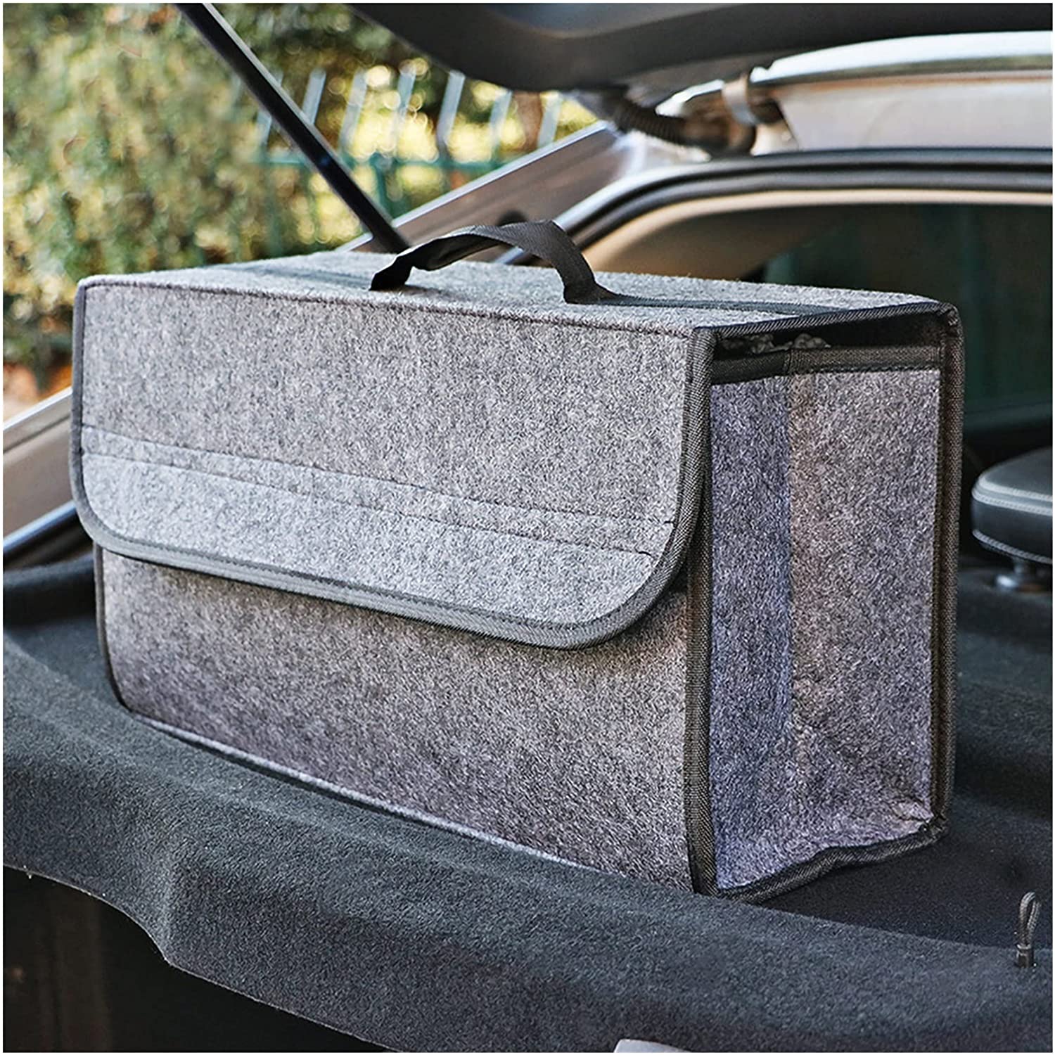 Auto Kofferbak Organizer Auto Inklapbare Soft Vilt Opbergdoos Cargo Container Box Kofferbak Zak Opbergen Opruimen Houder Multi-pocket