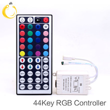 Led Controller 44 Keys LED IR RGB Controler LED Lights Controller IR Remote Dimmer DC12V 6A For RGB 3528 5050 LED Strip