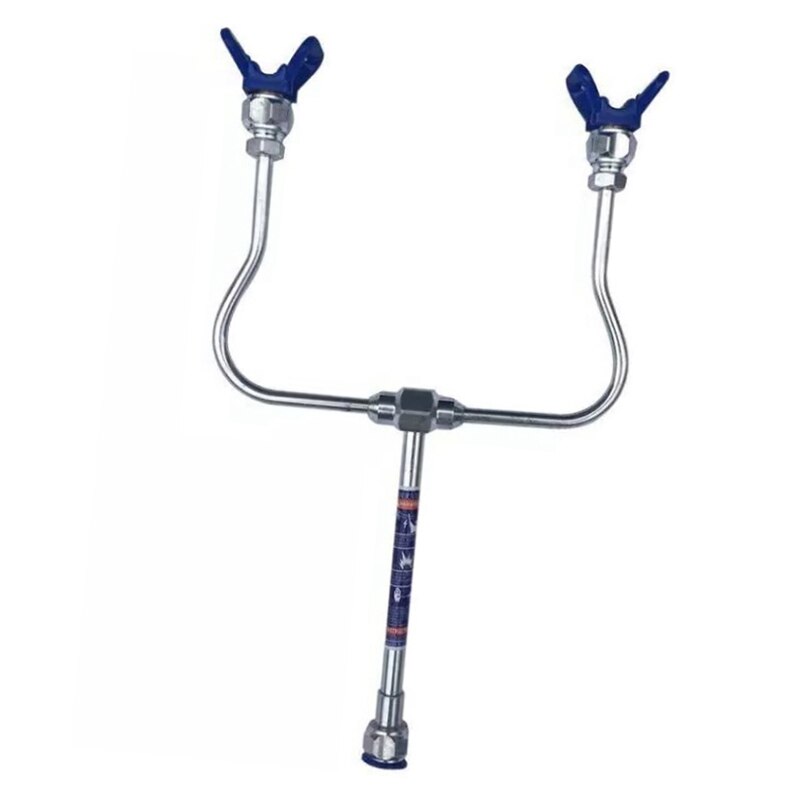 Double Head Painter Spray Extension High Pressure Stick Painter Airless Spray Tip Tool Sprayer Tools