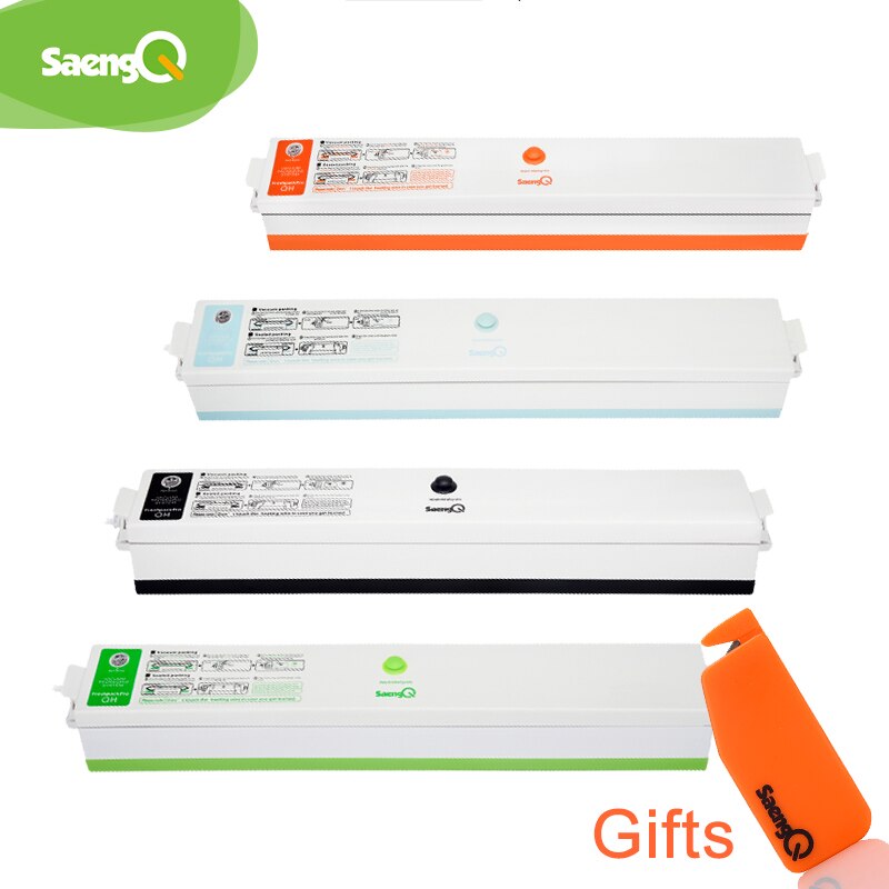 Electric Food Vacuum Sealer Packaging Machine For Home Kitchen Including 15pcs Food Saver Bags Commercial Vacuum Sealing Sealer