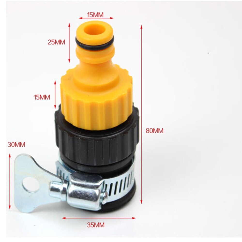 Universal Tap Water Plastic Hose Pipe Joint Tube Push Into Quick Coupling Connect Garden Kitchen Mixer Tap Adaptor Tools G705