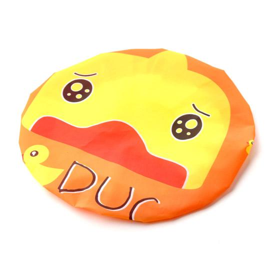 Waterproof Bathing Cap Female Cartoon Shower Cap Bath Head Cover hair Shower Caps Women: C