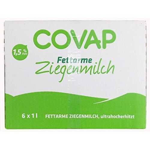Leche Semidesnatada De Cabra Covap paquete 6X1L