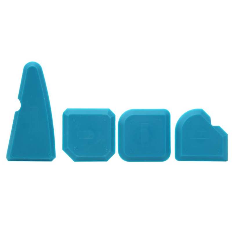 9pc Portable Silicone Sealant Spatula Scraper set with Multi-Function Sealant Spatulas Multi-Function Scraper Caulk Nozzle