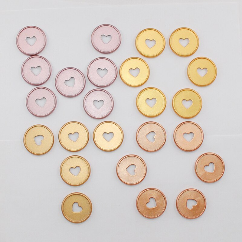 Discos de encuadernación para planificador de setas, anillas para cuaderno, accesorios para álbum de recortes, suministros escolares, 35mm, 100 Uds.