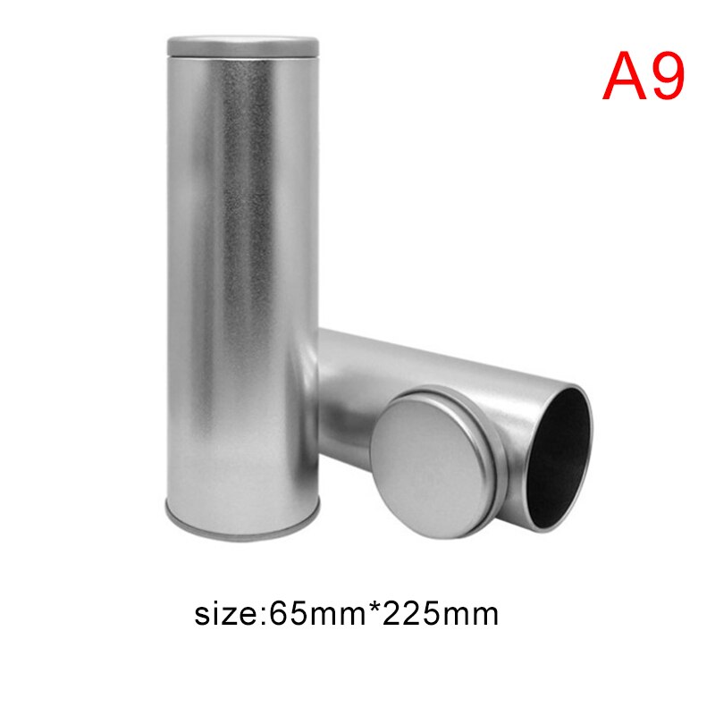 1pcs Airtight Proof Container Aluminum Herb Stash Metal Sealed Can Tea Storage: I