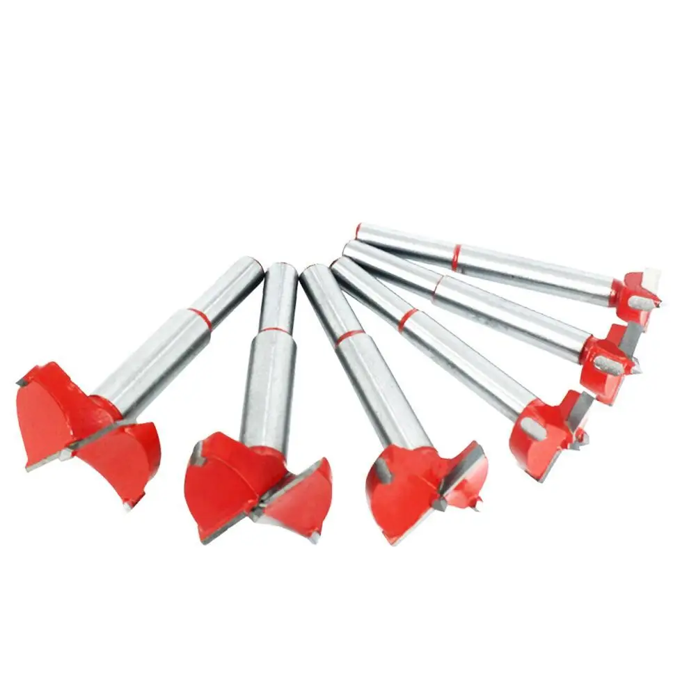 15-40mm Wood Boring Drill Bits Forstner Drill Bit Woodworking Self Centering Hole Hole Saw Cutter Tungsten Steel Drilling Tools