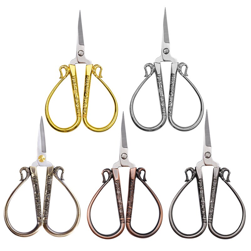 Lmdz Gunstige Cloud Shear Europese Retro Klassieke Vintage Antieke Craft Naaien Tailor Schaar-Papier Snijden Schaar &amp; Borduren