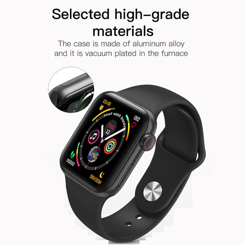 Bluetooth 5.0 smartwatch  f20 waterdichte fitness tracker horloge met hartslagmeter slaap sport smartwatch ondersteuning ios android