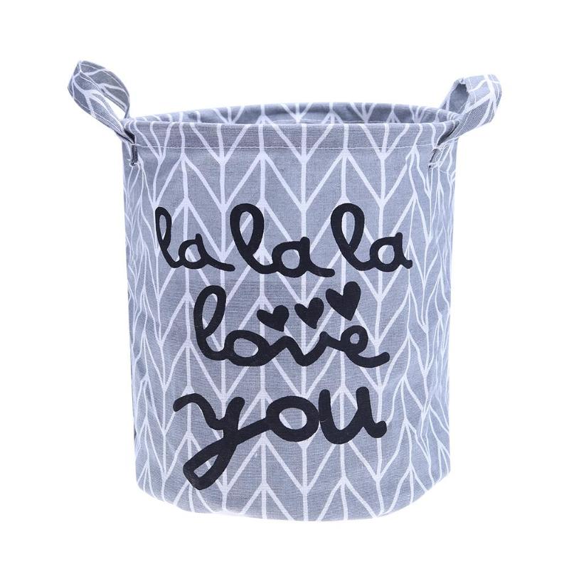Folding Laundry Storage Basket for Toys Geometry Storage Barrel Standing Clothing Storage Bucket Laundry Organizer Holder Pouch: G