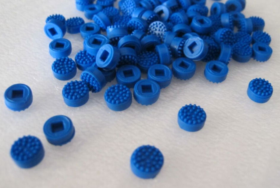 100pcs/lot for DELL Laptop keyboard trackpoint cap Little blue riding hood, blue dot cap, blue dot TrackPoint mouse cap
