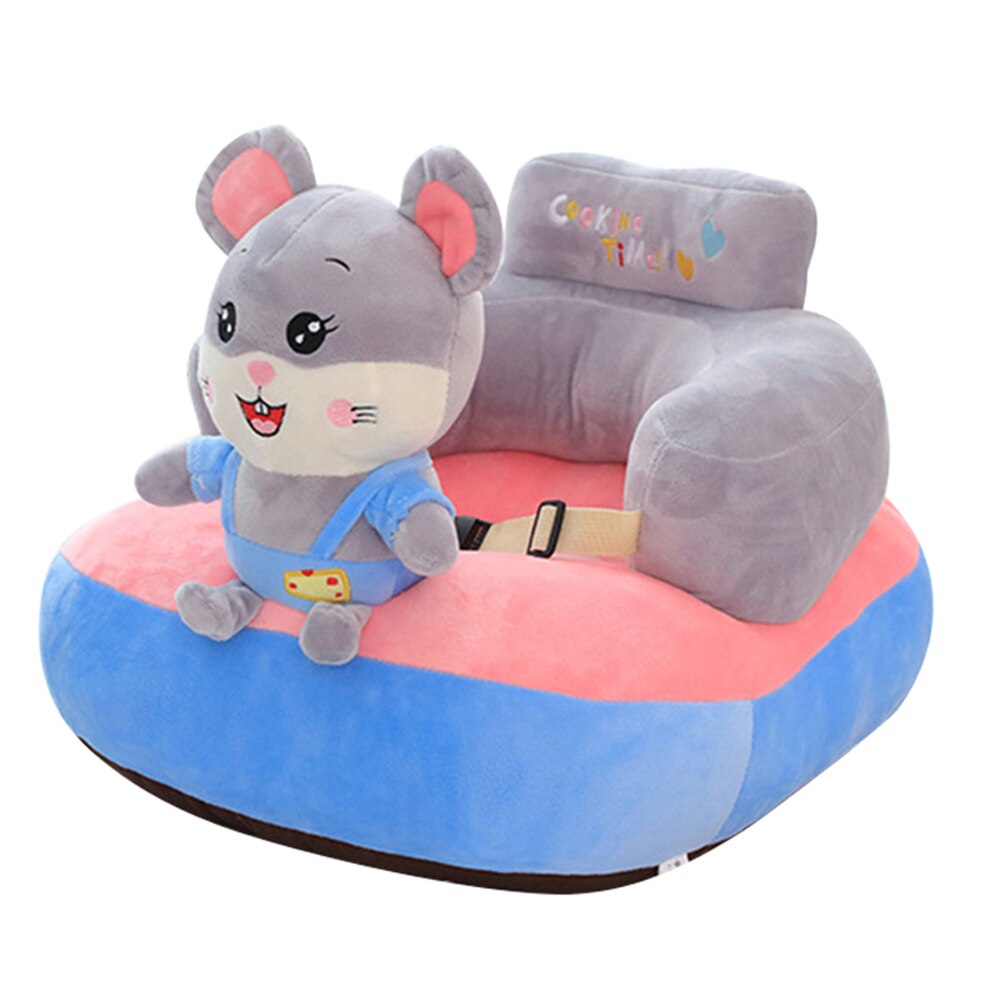 Cartoon Baby Sofa Covers Leren Zitten Seat Feeding Stoel Gevallen Sofa Geen Filler Cradle Baby Kinderen Seat Couch: Style E