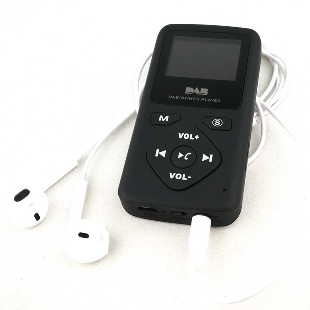 DAB-P7 Pocket MP3 Speler Draagbare Lcd-scherm Radio Receiver Broadcast Met Bluetooth Fm Digitale Radio Mini Fm Radio Station